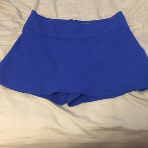 Express cobalt blue skirt